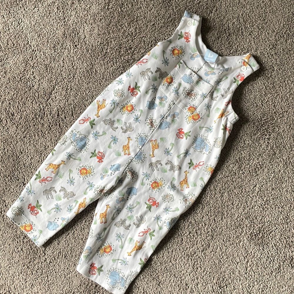 Bella Bliss Animal Jungle Safari Print Overalls Jumpsuit Unisex